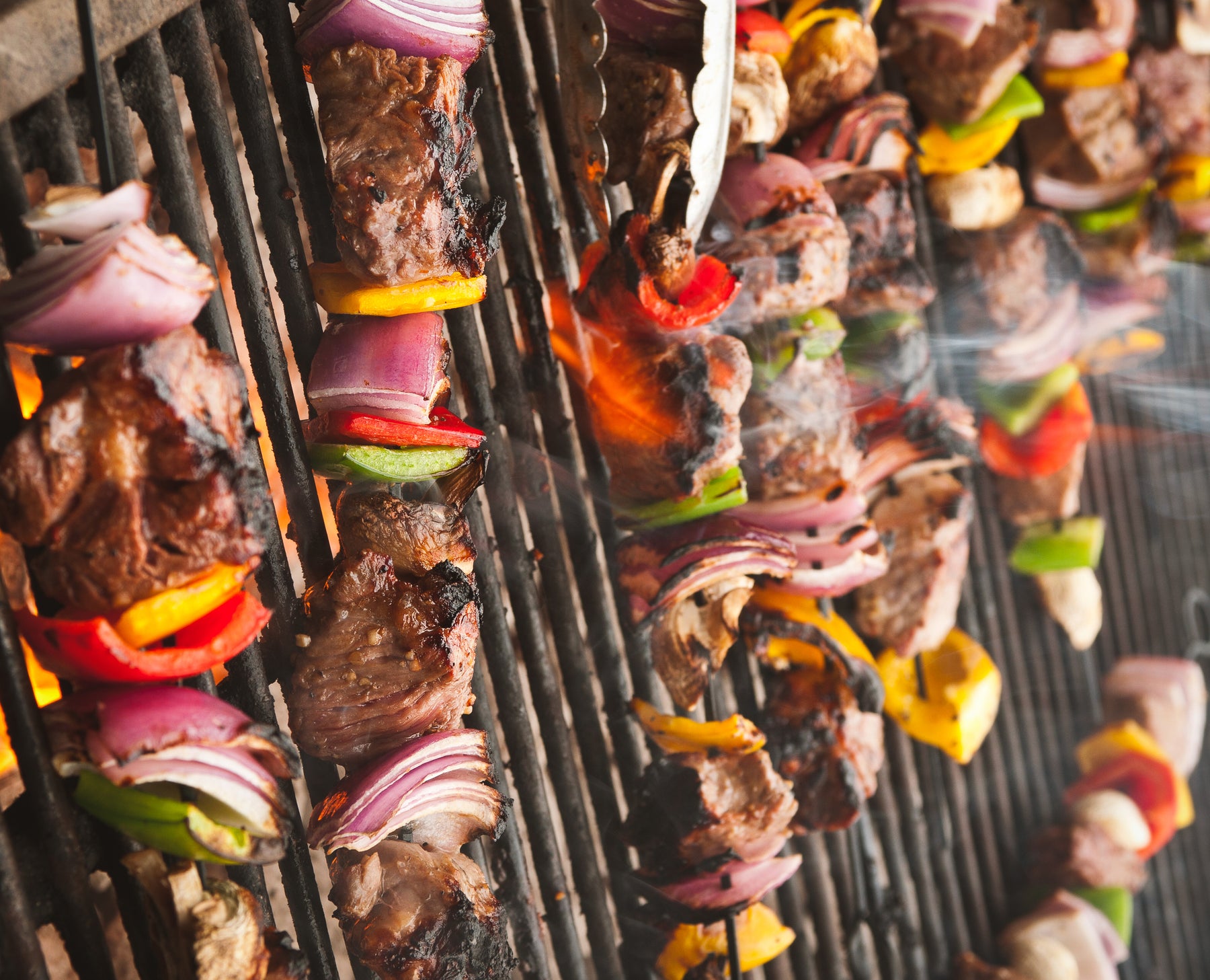 Grilled Sirloin Kabobs