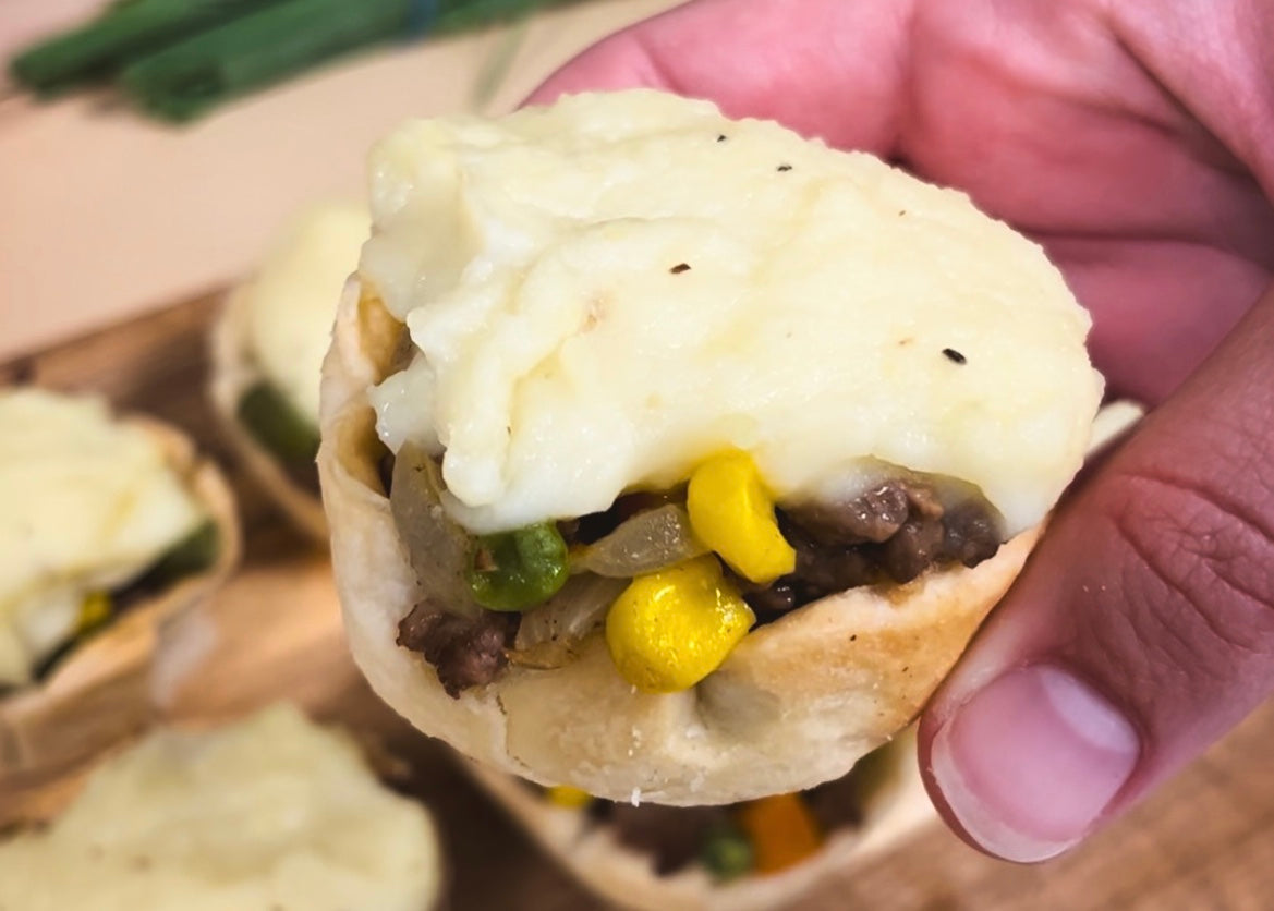 
          
            Mini Shepherd's Pie Bites
          
        