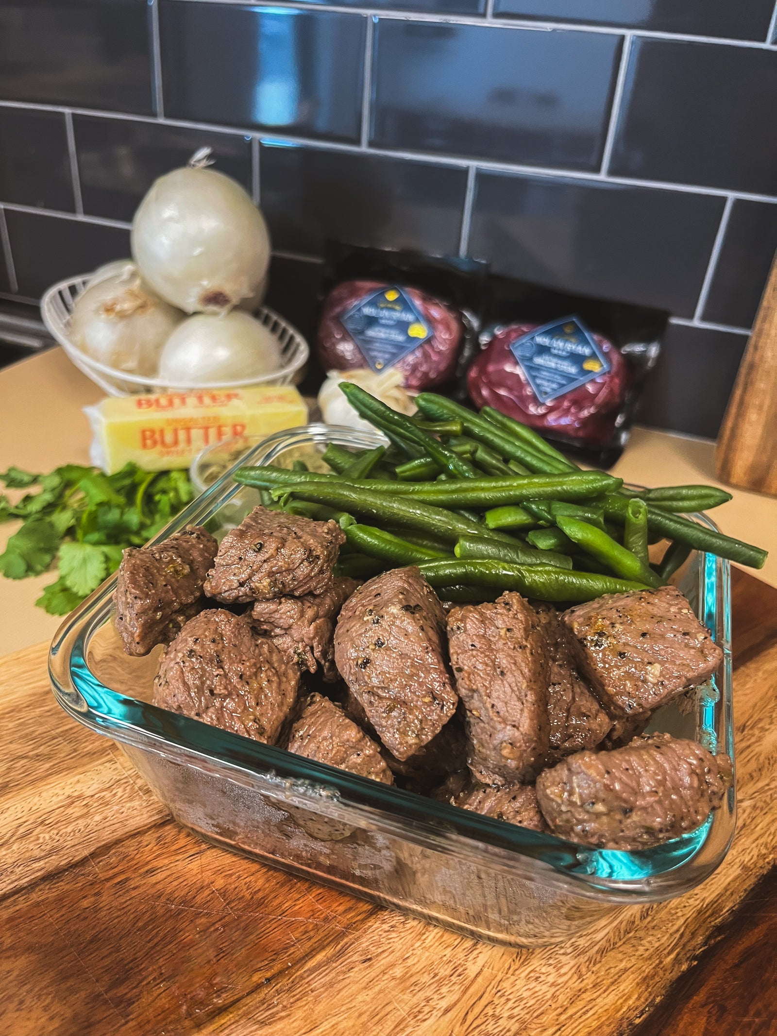 
          
            Garlic Butter Steak Bites
          
        