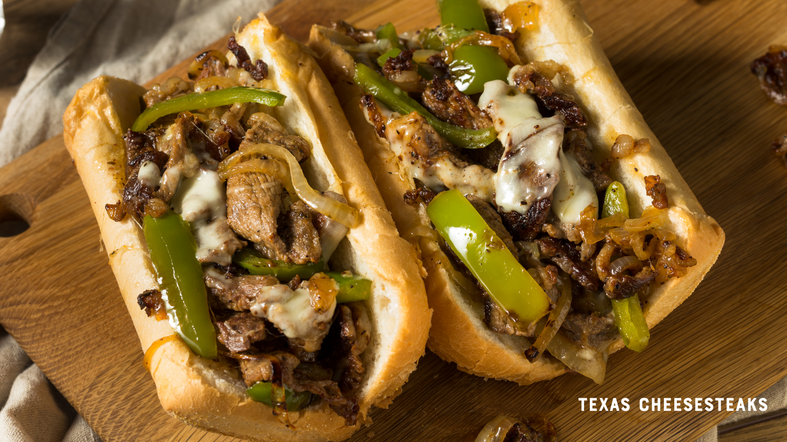 
          
            Texas Cheesesteaks
          
        